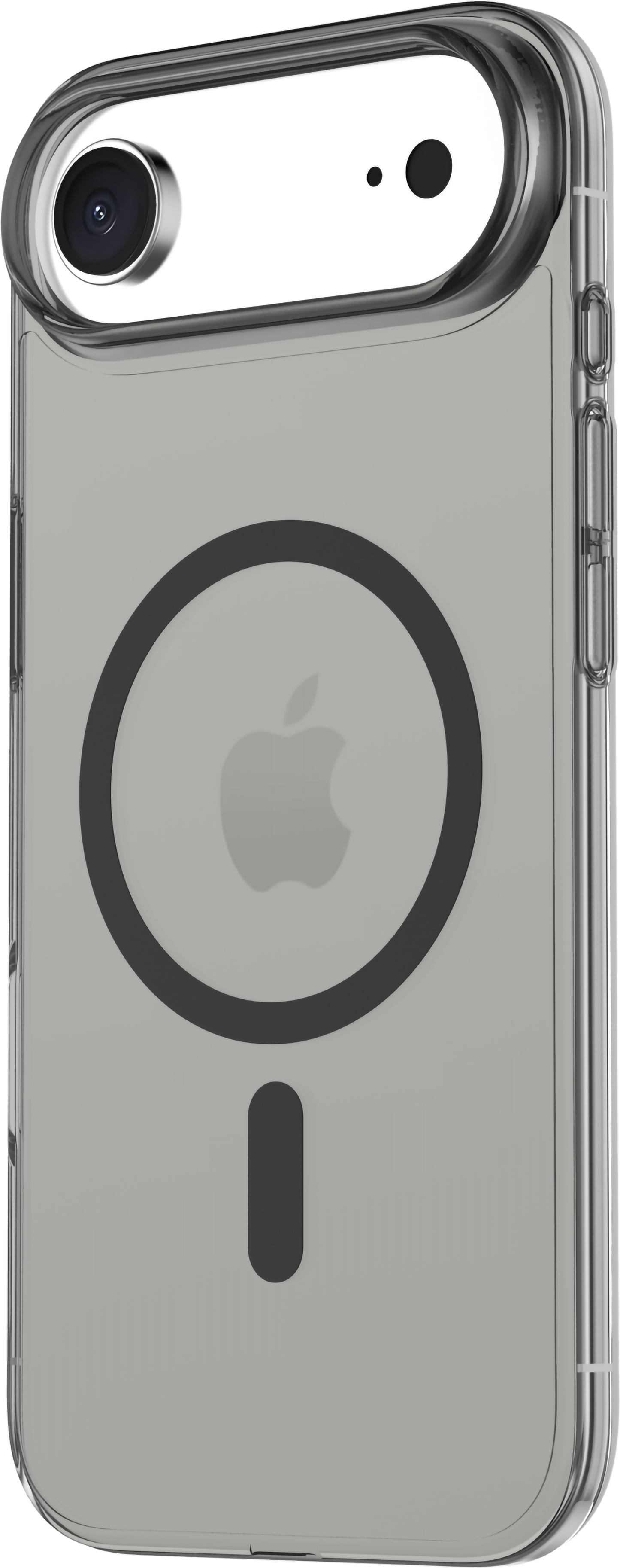Tekne Crystal Hybrid Case for iPhone 17 Air-Clear Black