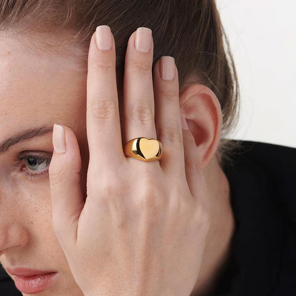 Chunky Heart Ring