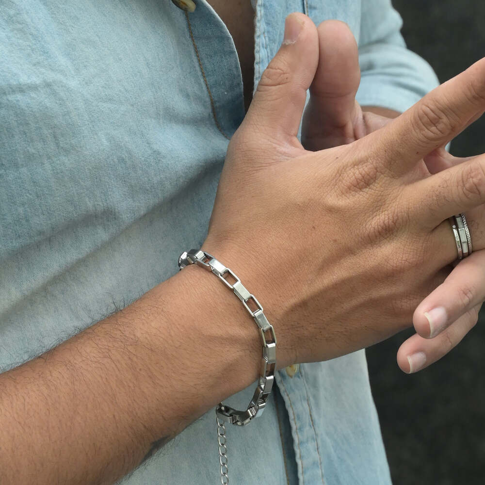Stealthy Silver Bracelet