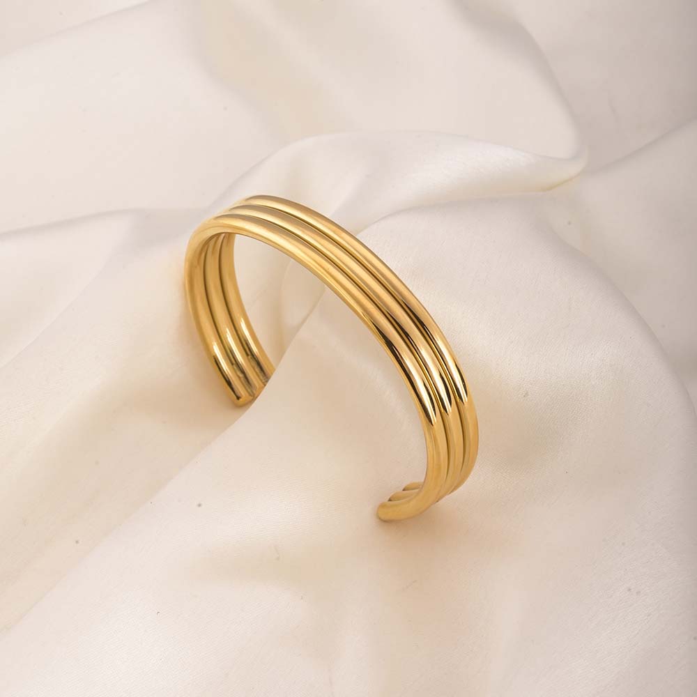 Three Stripes Cuff Bracelet