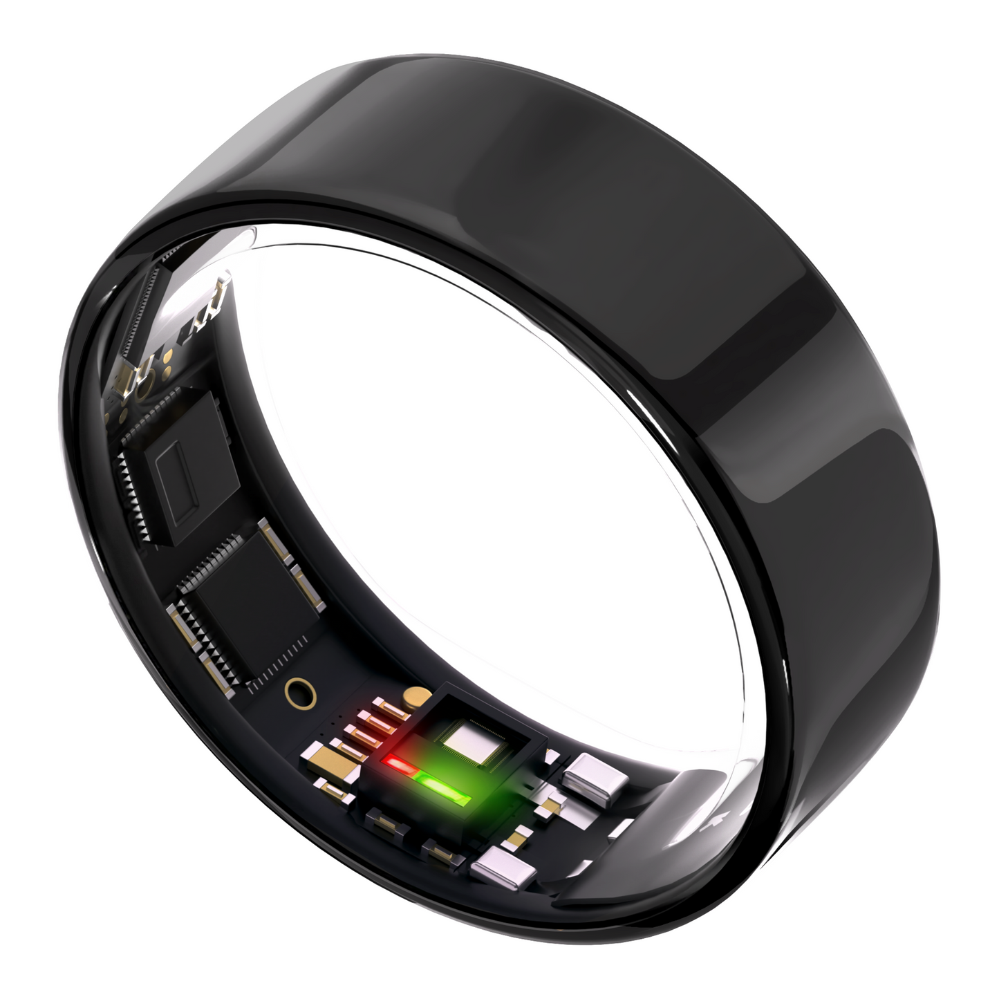 ULTRAHUMAN Ring AIR – Smart Fitness, Sleep & Activity Tracker for Men/Women (Aster Black) 5