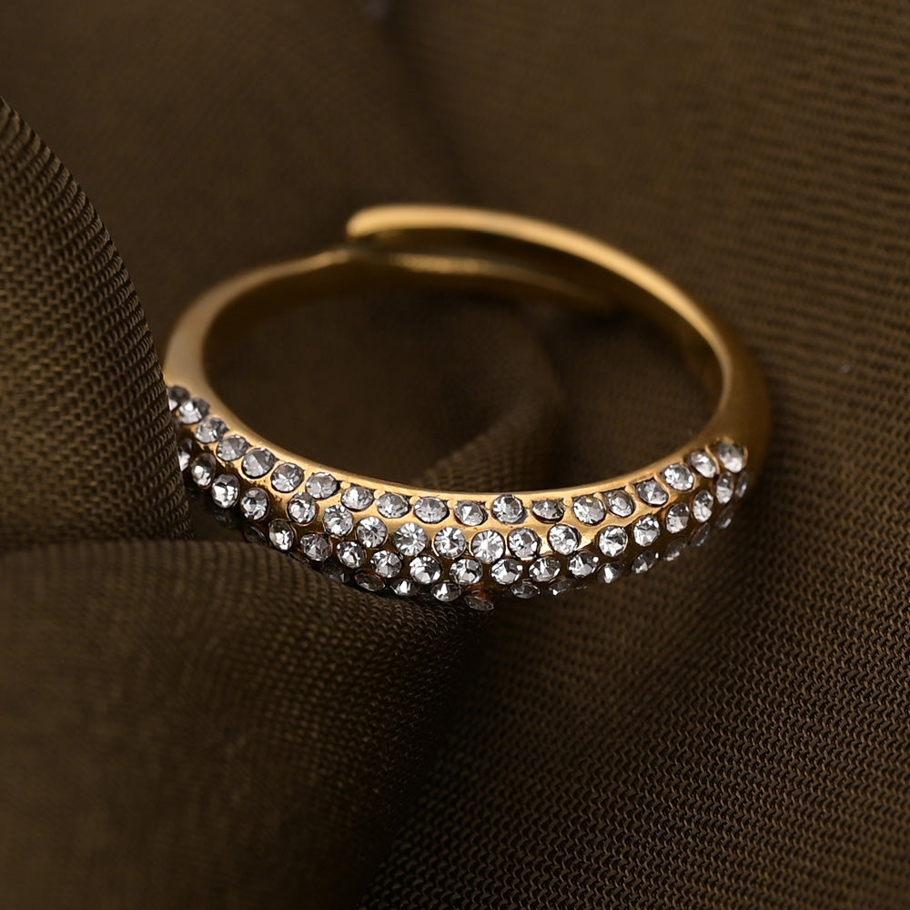 Enigma Diamond Stud Ring