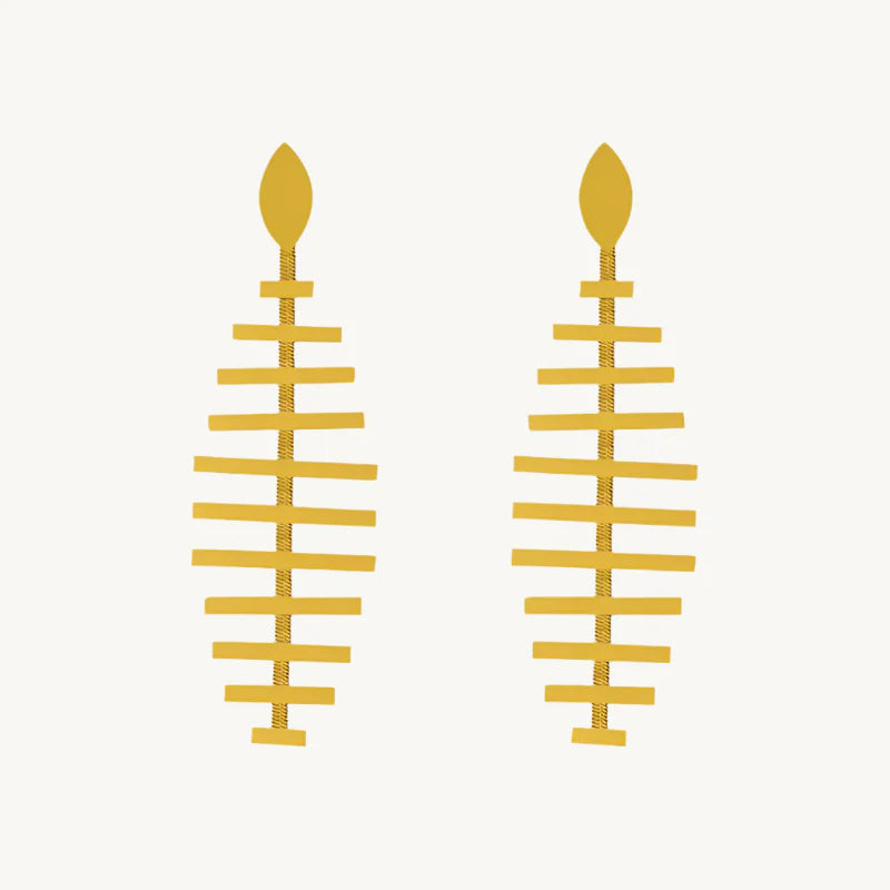 Stacked Bar Earrings