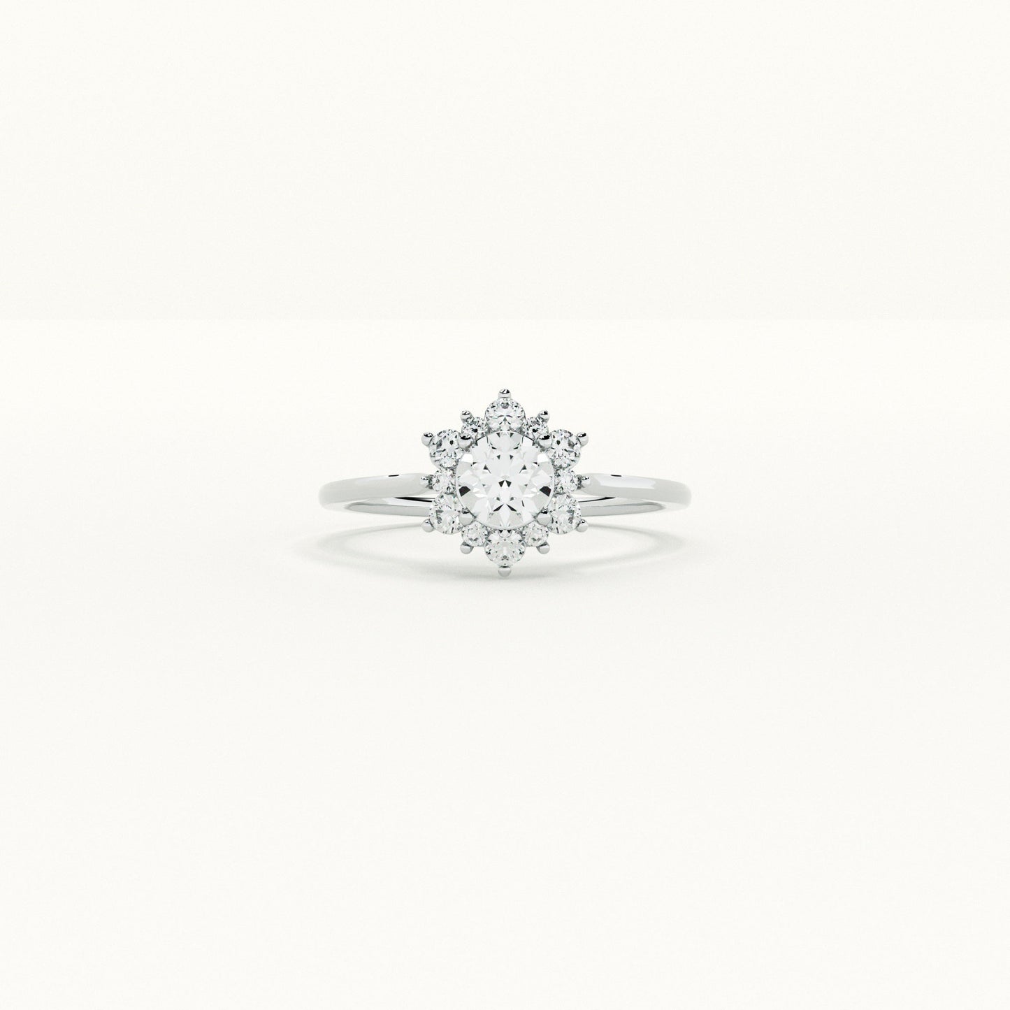 Blooming 925 Silver Romance Ring