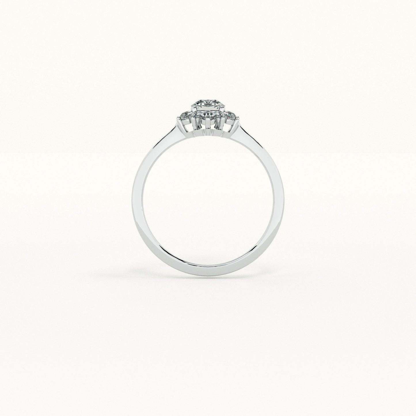 Blooming 925 Silver Romance Ring