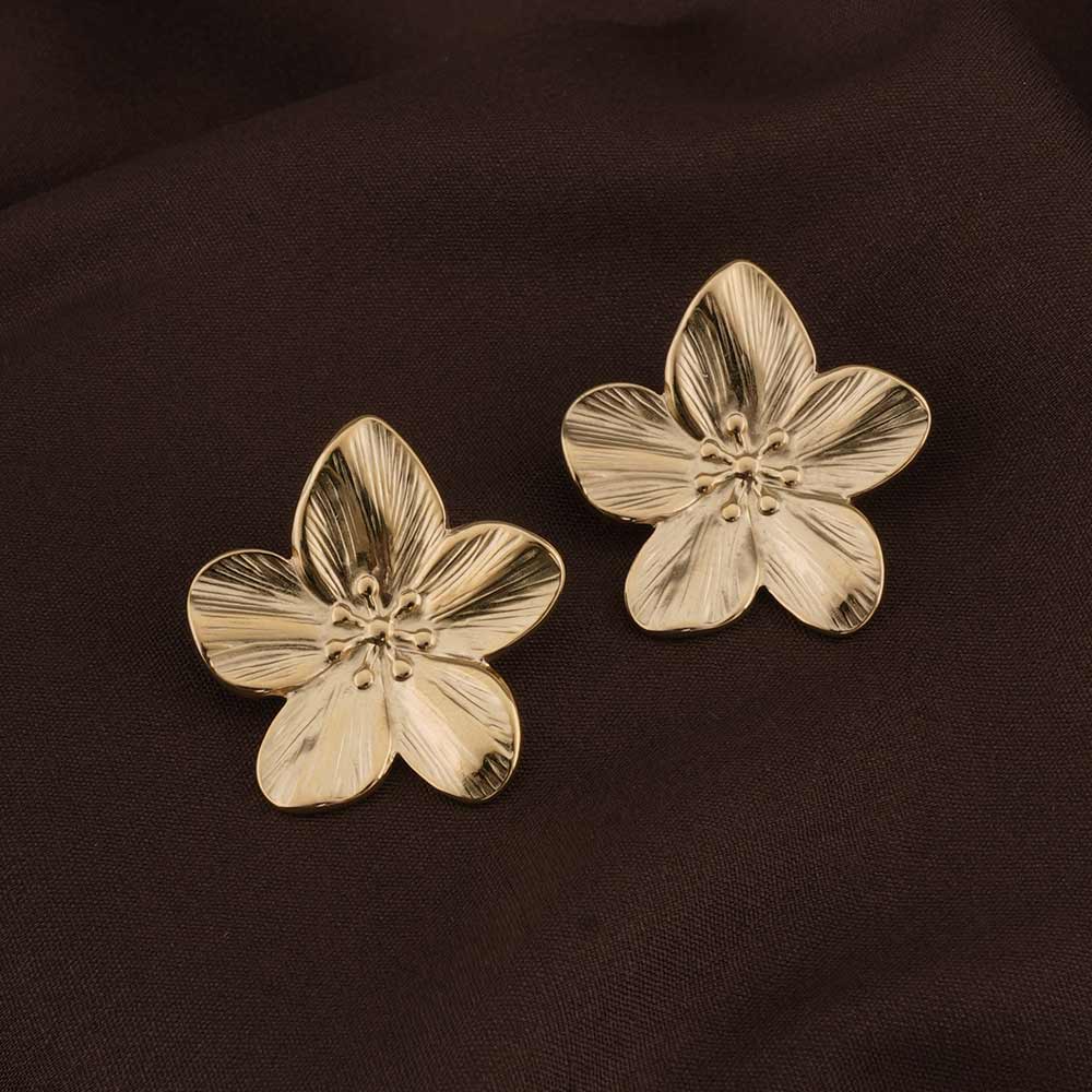 Golden Blossom Earrings