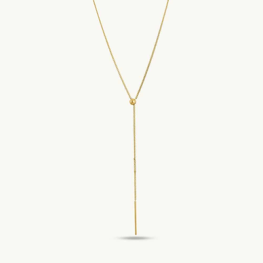 Trendy Sleek Chain Necklace