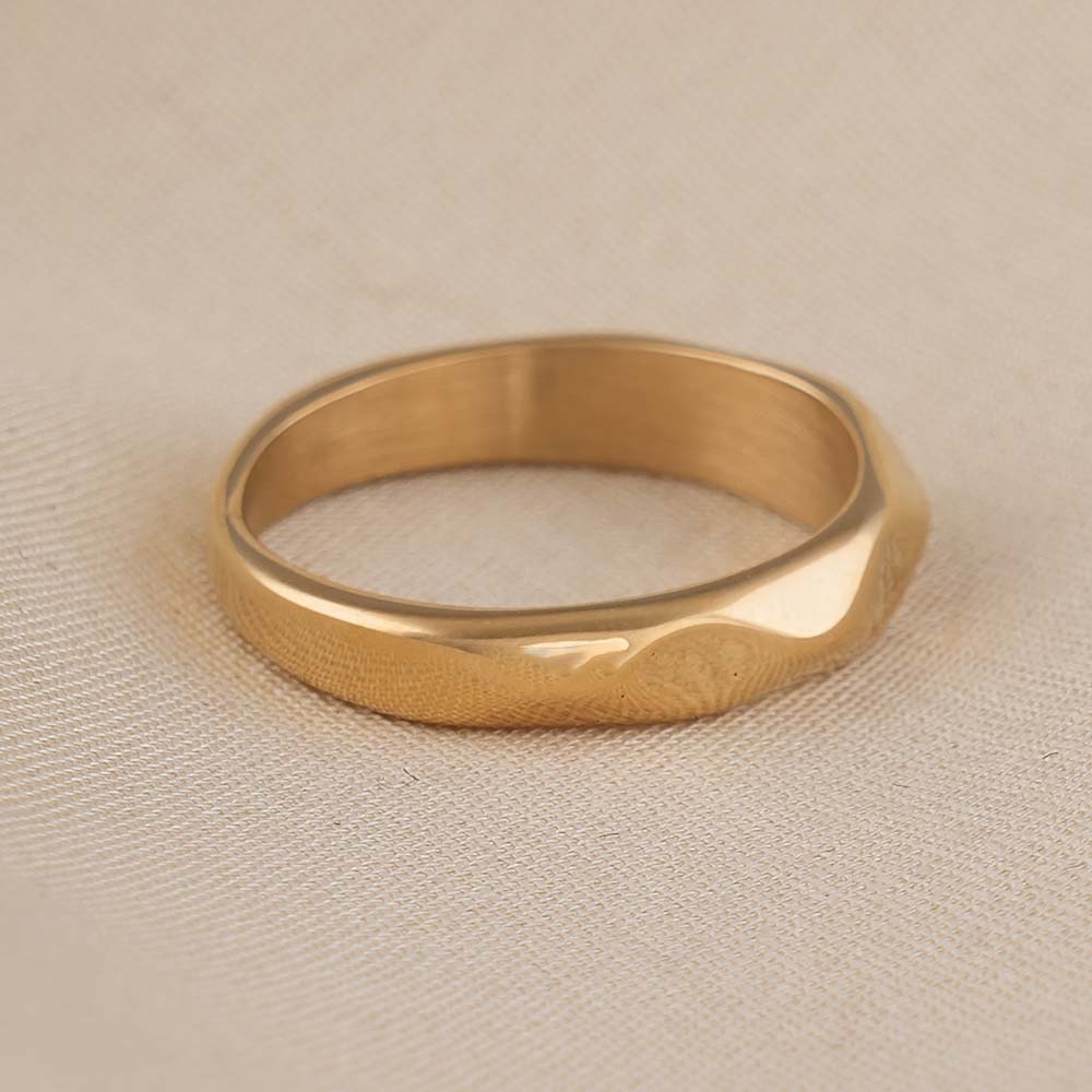 Wave Gold Ring
