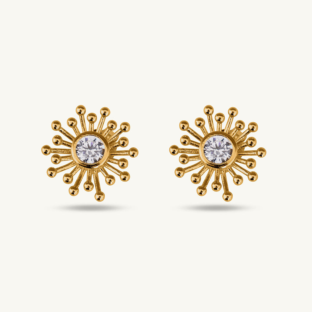 Firework Flicker Studs | 18K Gold Vermeil Plated
