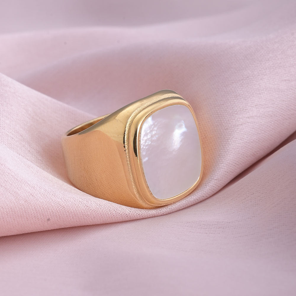 White Galaxy Ring