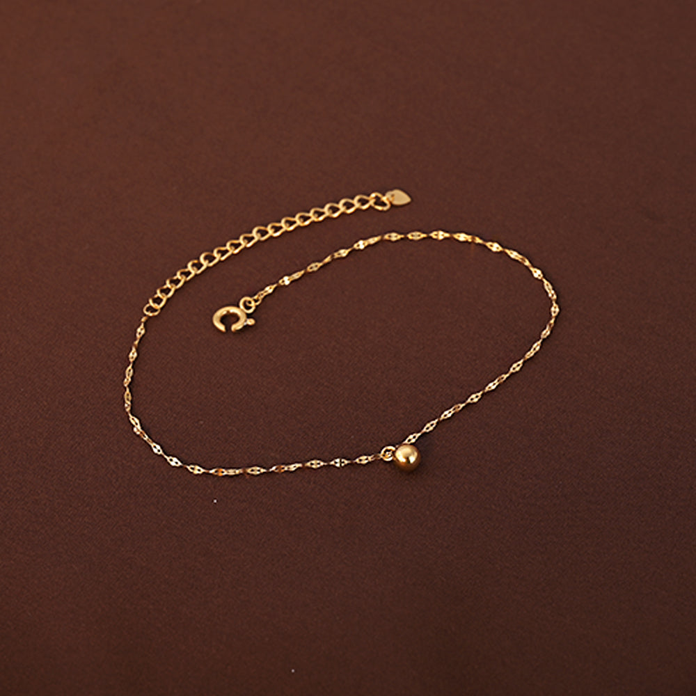 Swirl Chain Anklet