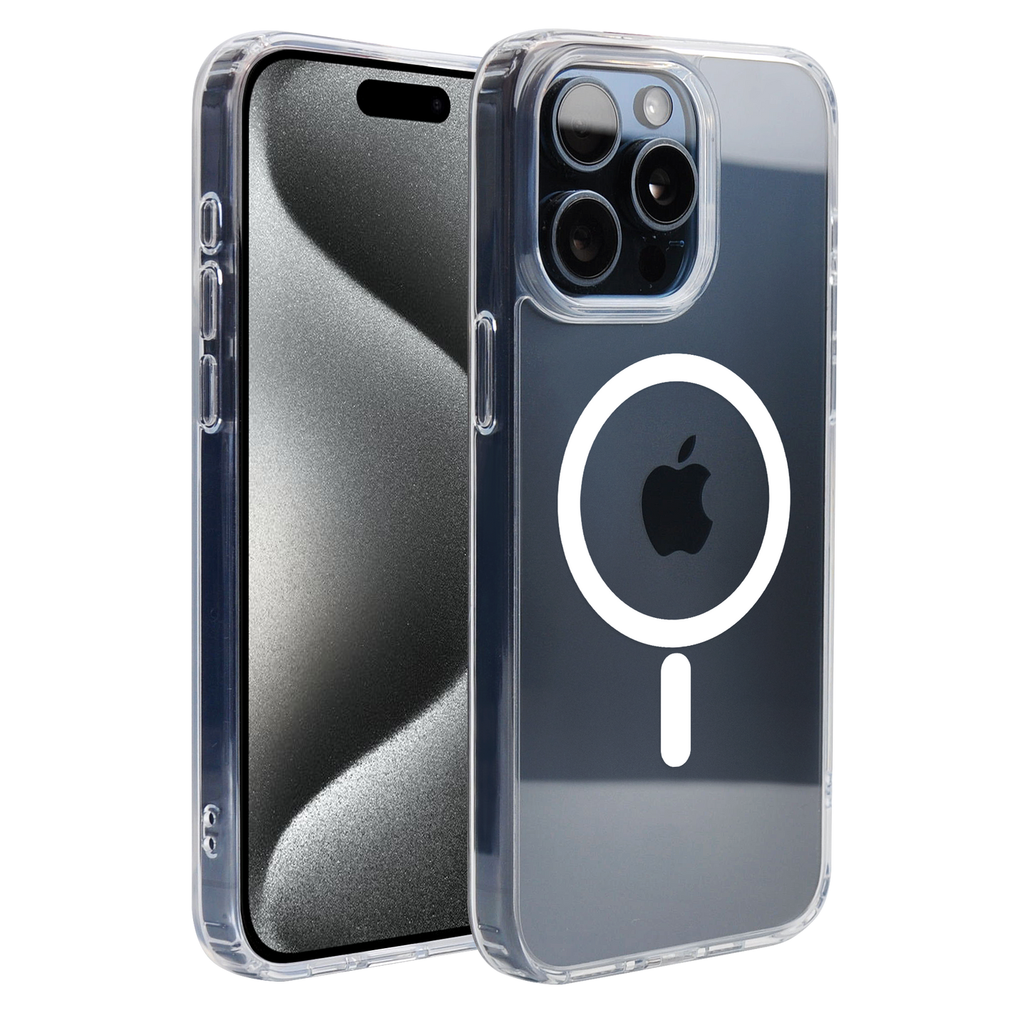 Pulse Clear Magsafe Case for iPhone 15 Pro Max-Clear