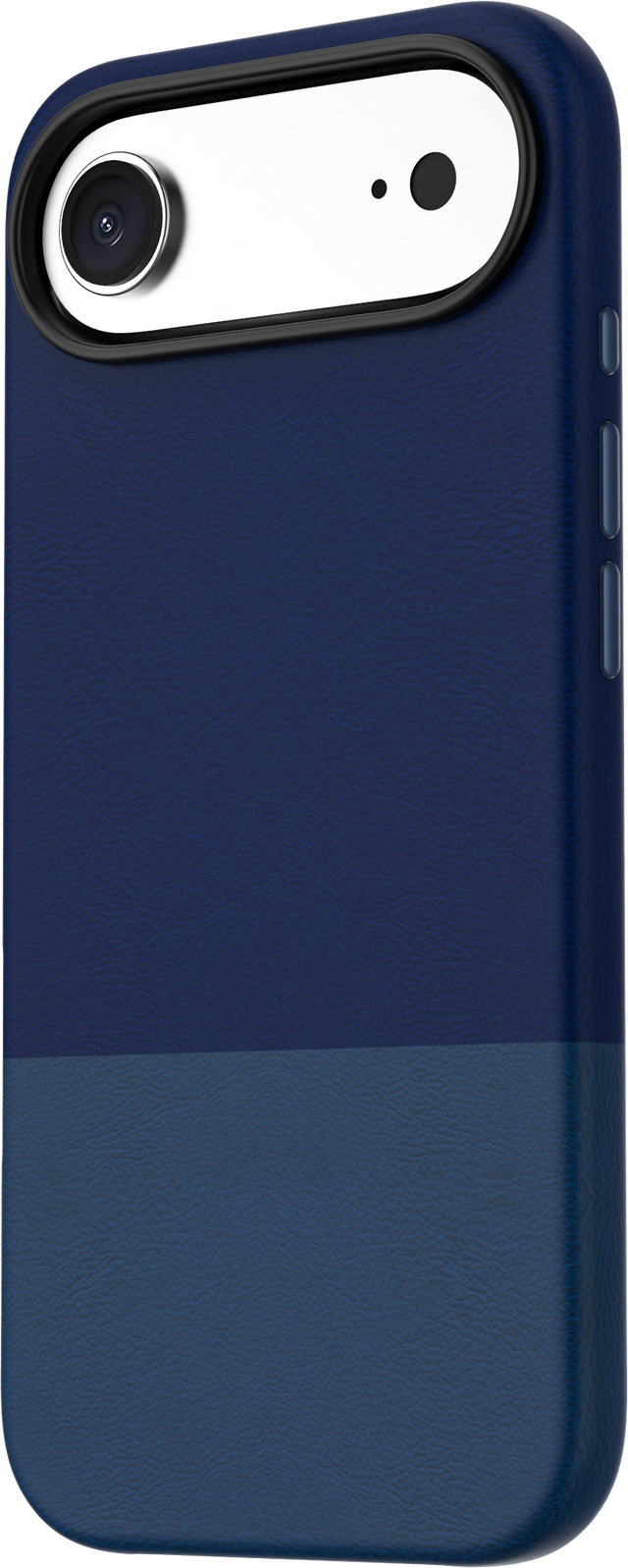 TEKNE DualTone Vegan Leather Case for iPhone 17 Air-Blue