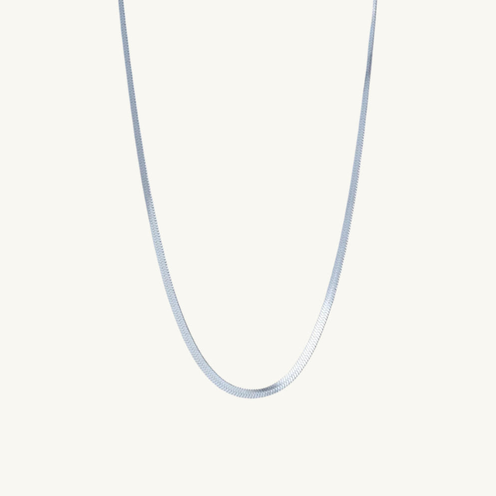 Snake Chain | Rhodium Plated | 6 MM