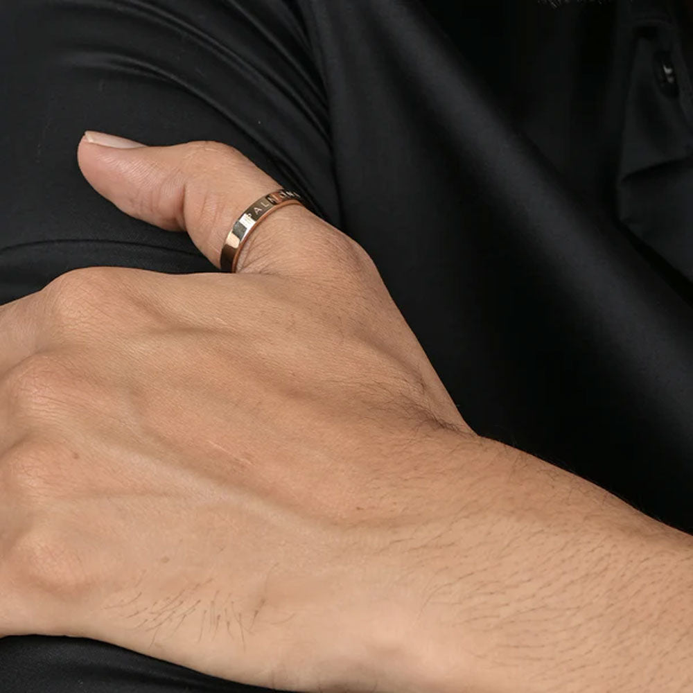 Palmonas Band Men's Ring- Tungsten