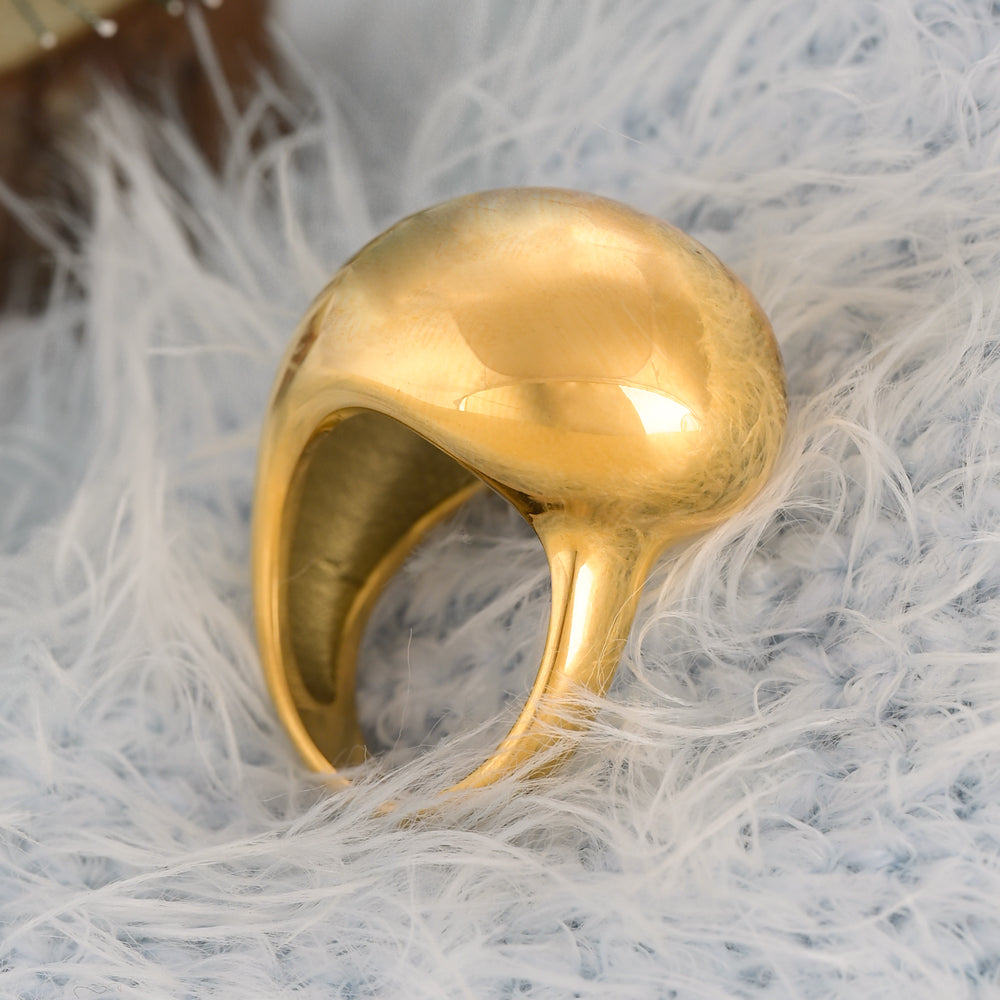 Seashell Gold Ring