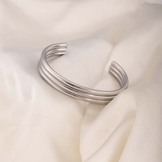Three Stripes Cuff Bracelet