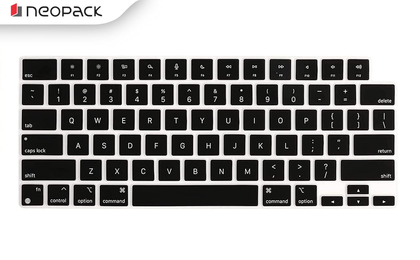 Neopack Silicon Keyboard Guard for MacBook Air 13‚Äù, M1 Series (Black)