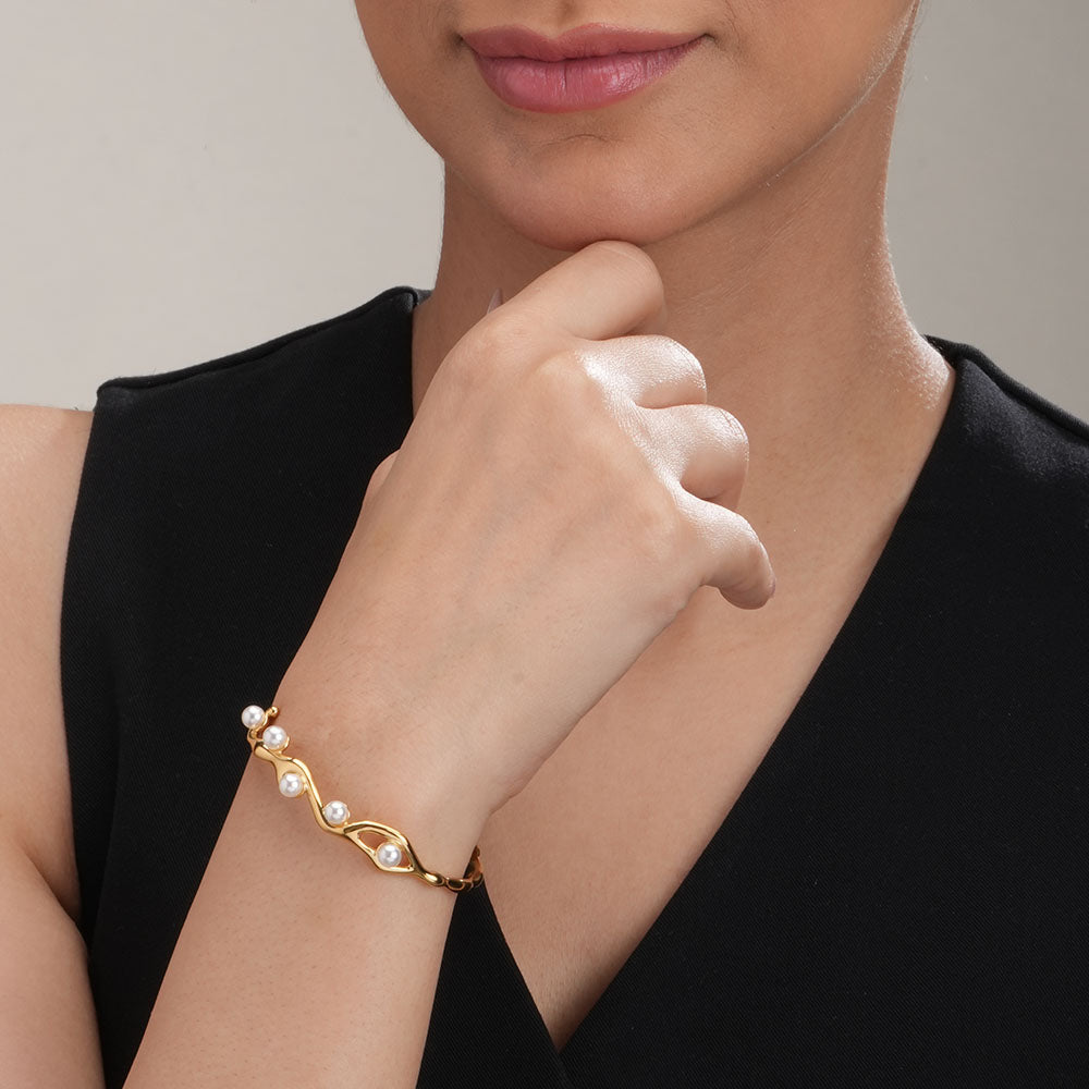 Sea Breeze Gold Bracelet