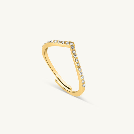 Vella Diamond Stud Ring