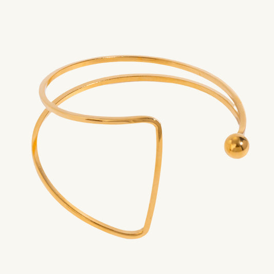 Stylish Triangle Cuff Bracelet