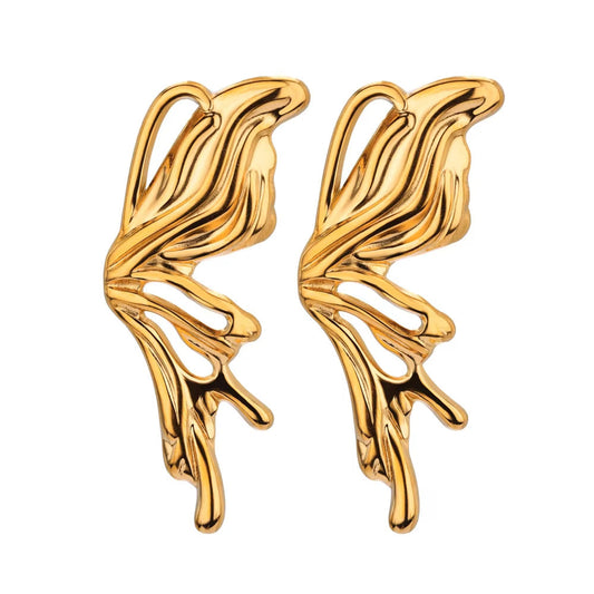 Butterfly Wing Drop Earrings
