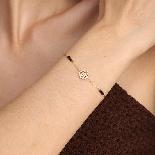 Tvarita Mangalsutra Bracelet | 18K Gold Vermeil