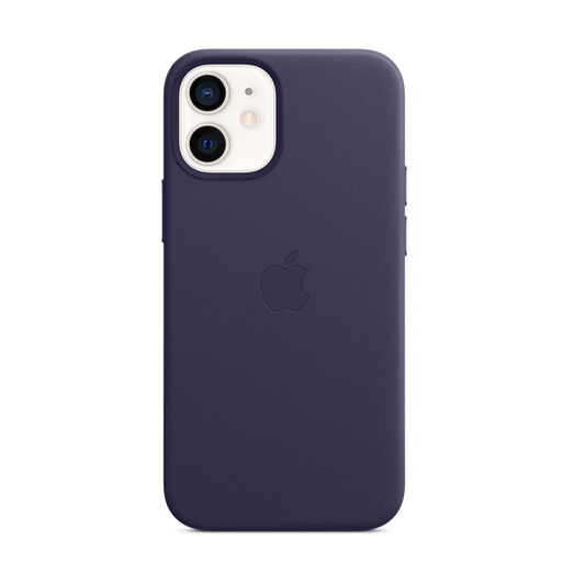 Apple Leather Case with MagSafe for iPhone 12 mini