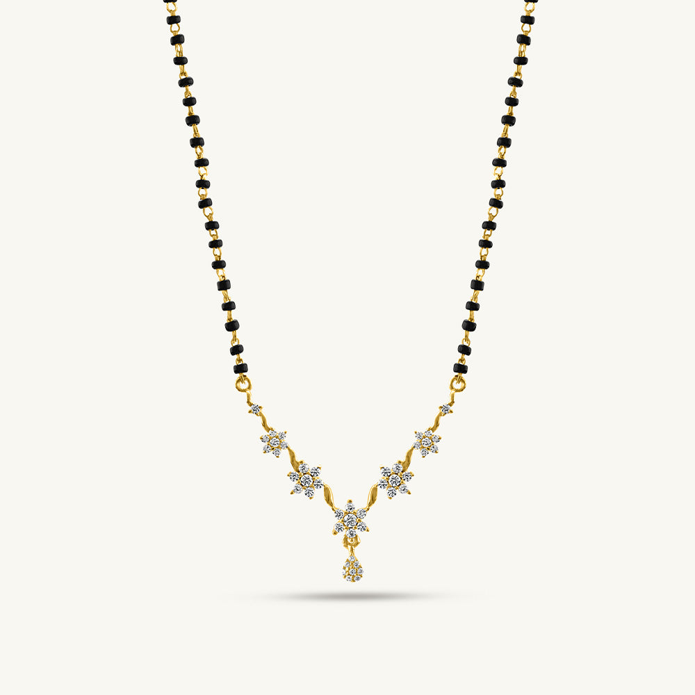 Blossom Mangalsutra | 18K Gold Vermeil