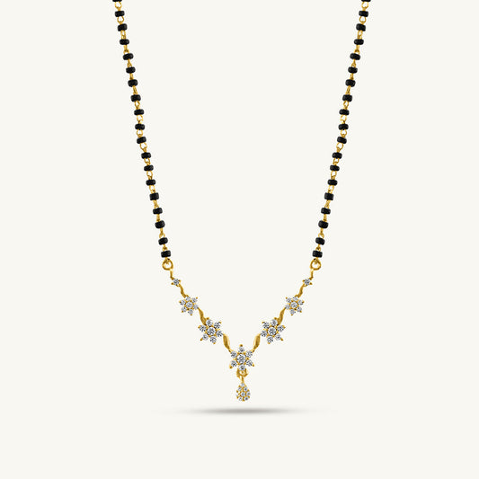 Blossom Mangalsutra | 18K Gold Vermeil
