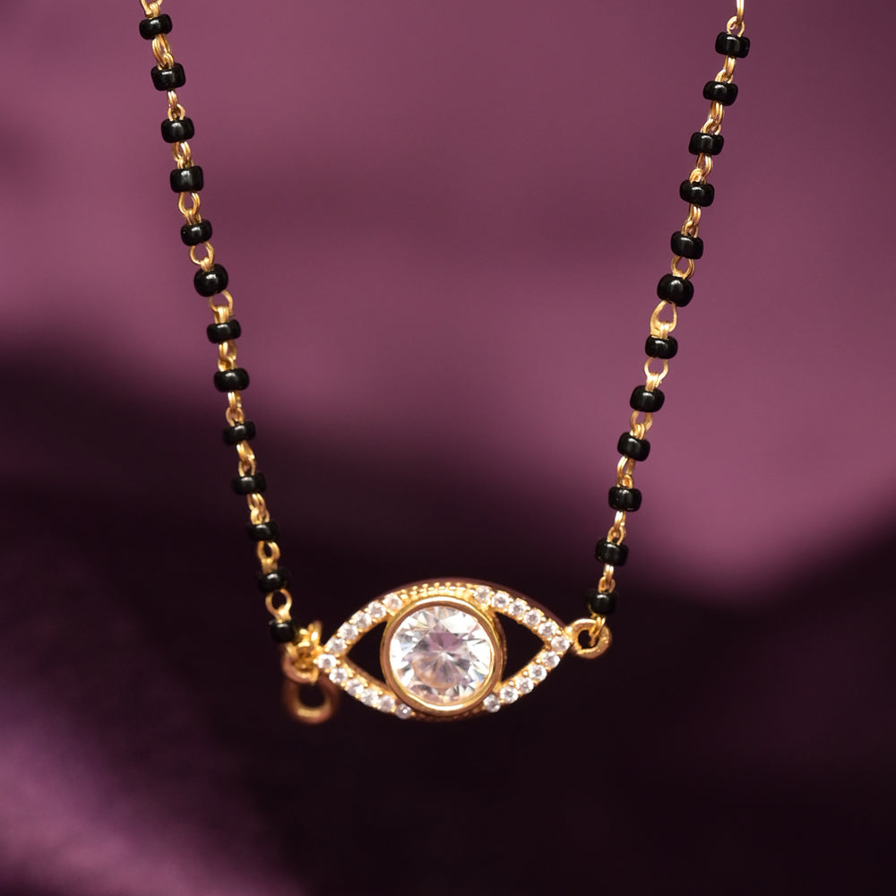 Evil Eye Mangalsutra | 18K Gold Vermeil