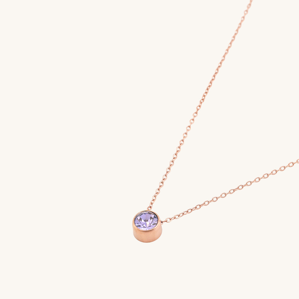 Dainty Birthstone Necklace