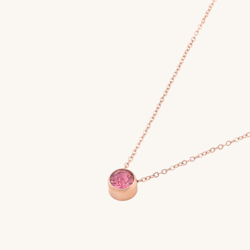 Dainty Birthstone Necklace