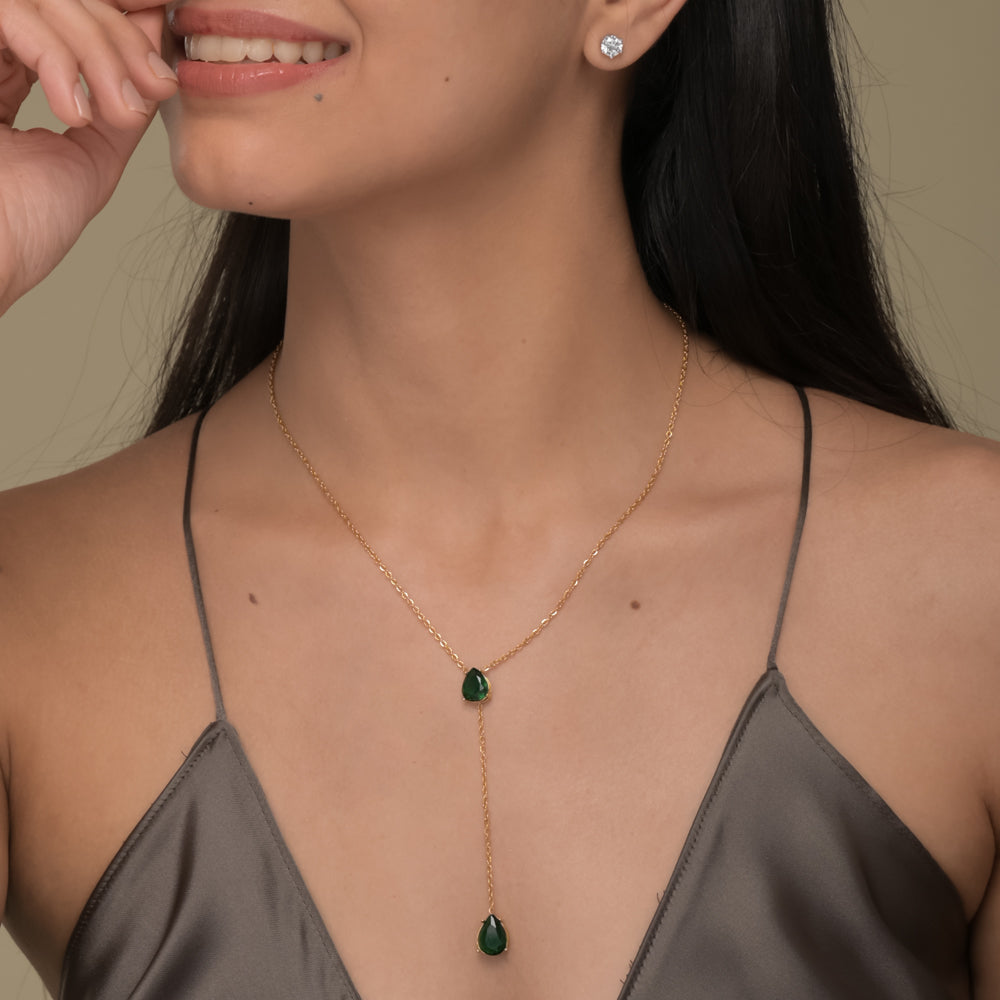 Serene Dew Drop Necklace