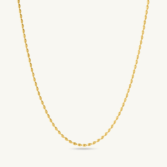 Gold Beaded Necklace