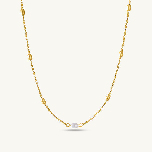 Single Pearl Necklace