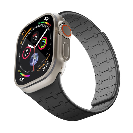 Pulse Reversible Magnetic Watch Band-Starlight+Olive Green