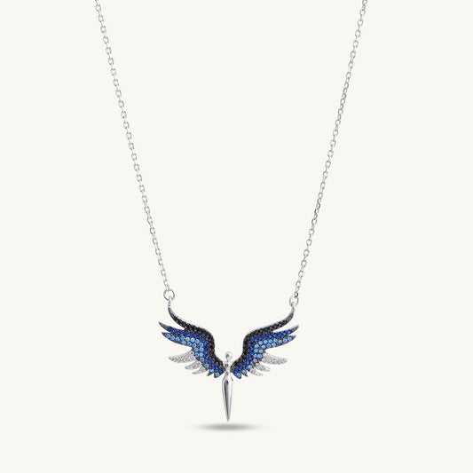 Angel Wings Necklace- 925 Silver