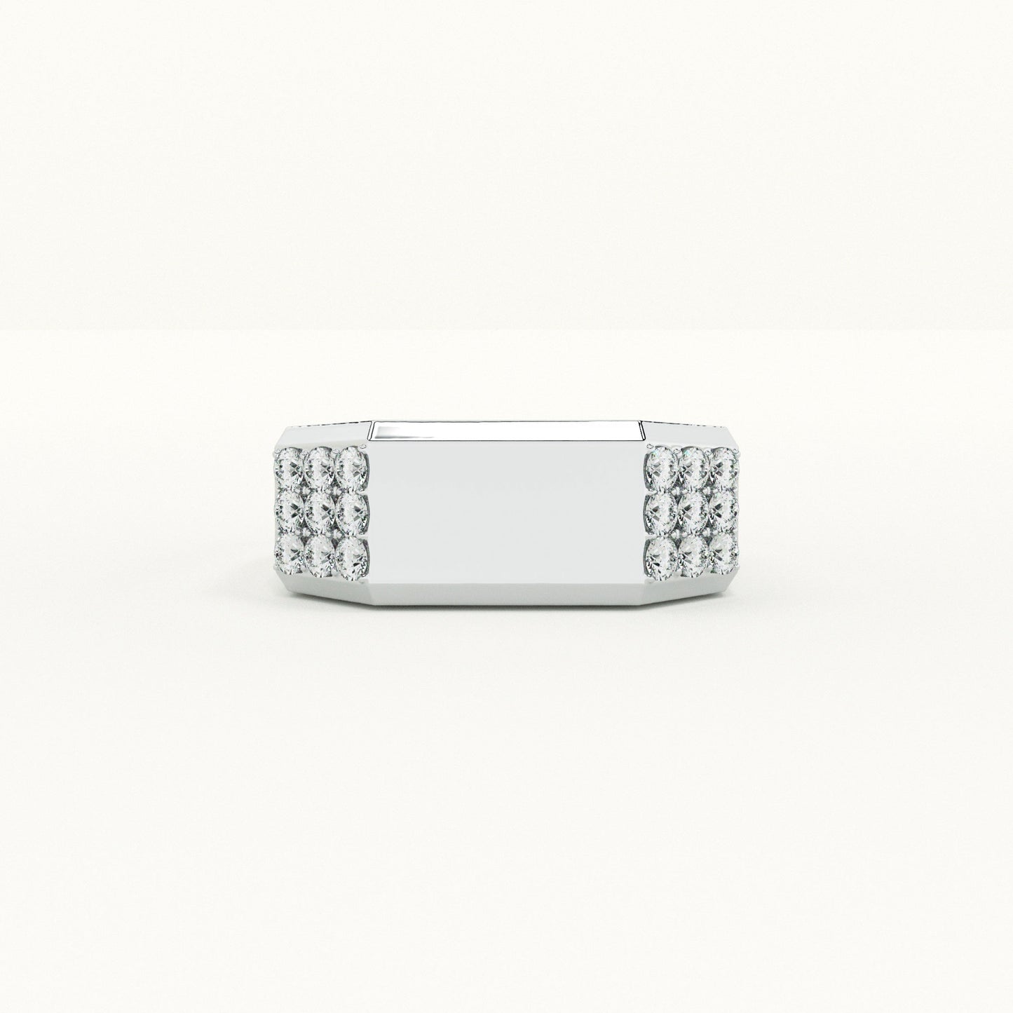 Edge of Eternity Men's Ring - 925 Silver