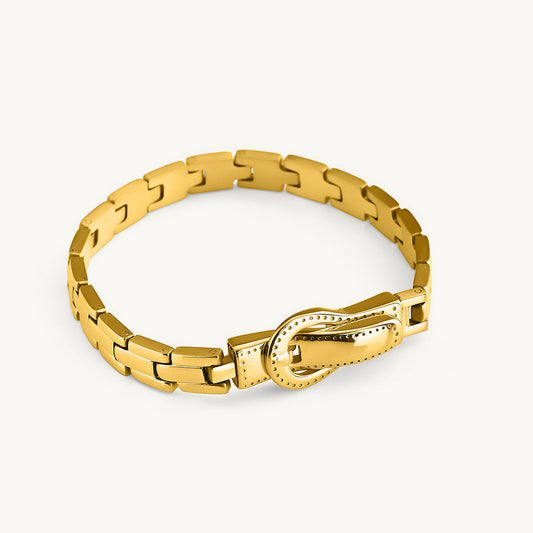 Rectangular Rhythm Link Bracelet