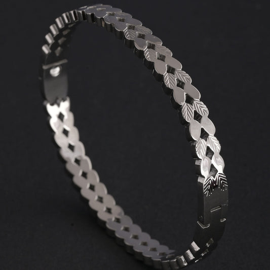 Silver Weave Bracelet