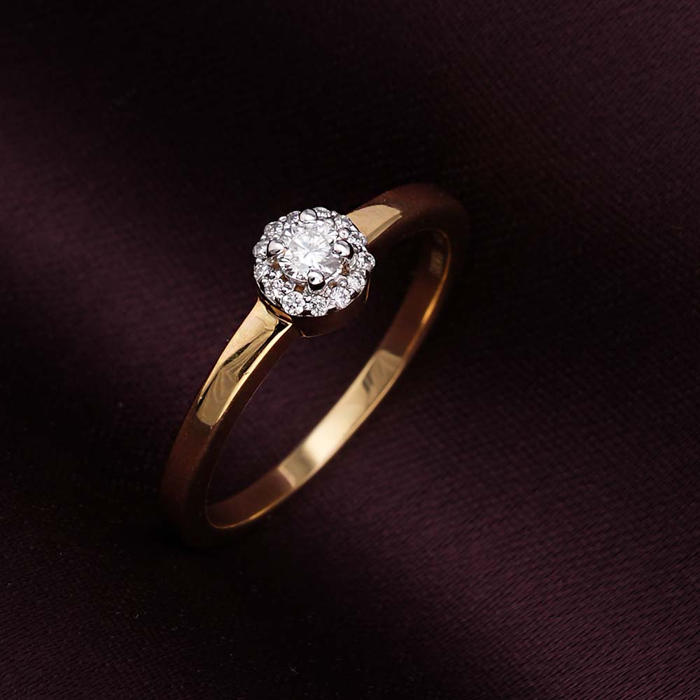 Queen Solitaire  Lab Grown Diamond + Gold Vermeil Ring