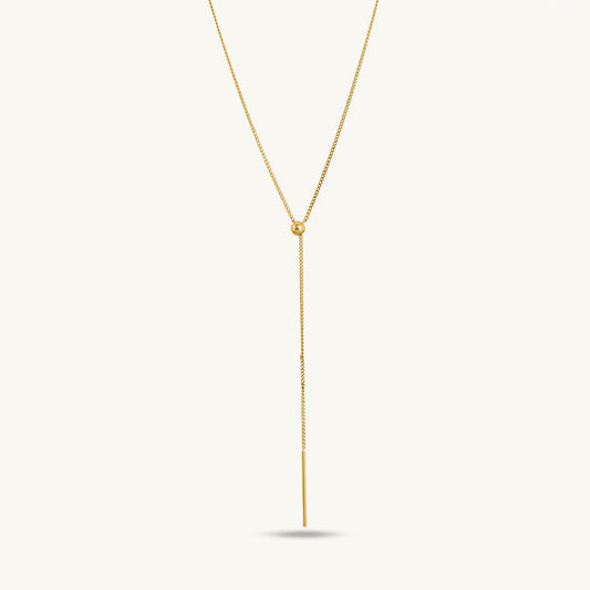 Trendy Sleek Chain Necklace