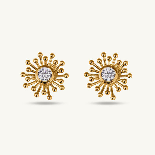 Firework Flicker Studs | 18K Gold Vermeil Plated