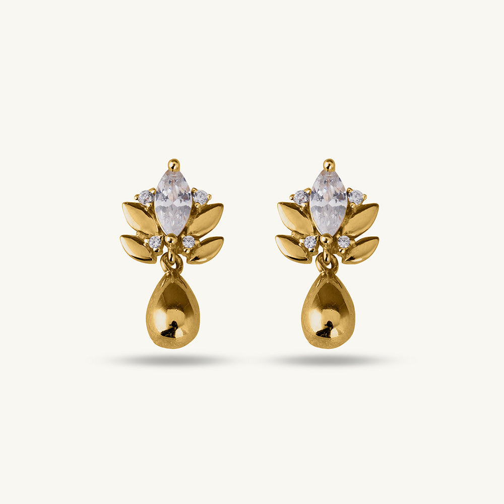 Festival Blink Drop Earrings | 18K Gold Vermeil Plated