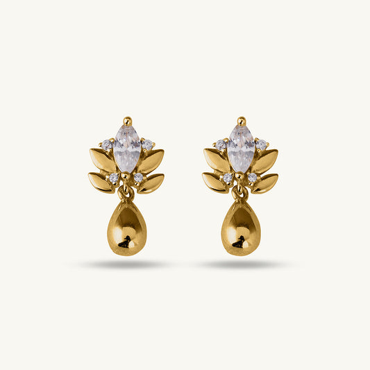 Festival Blink Drop Earrings | 18K Gold Vermeil Plated