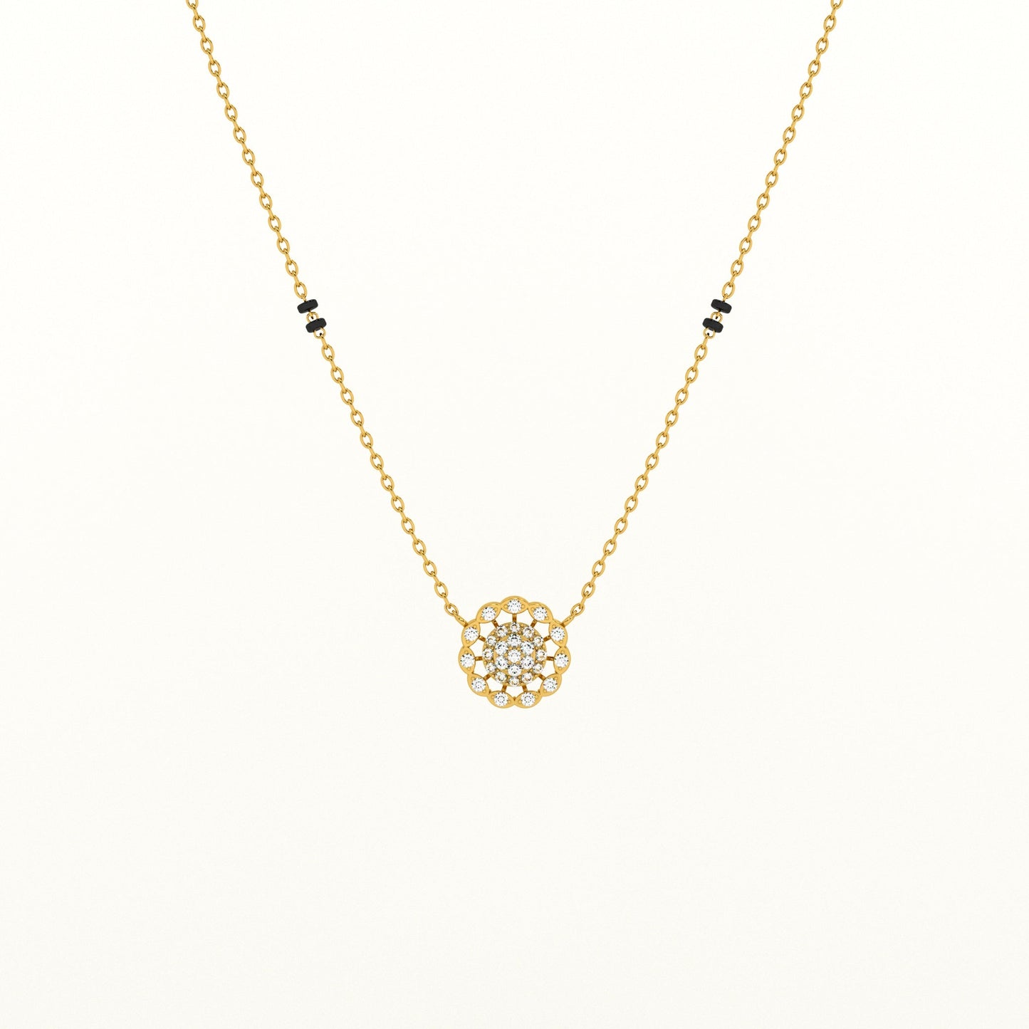 Eternal Bloom 925 Silver Mangalsutra