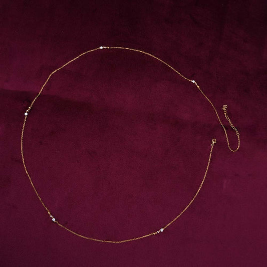 Bling Pulse Diva Waist Chain | 18K Gold Vermeil Plated