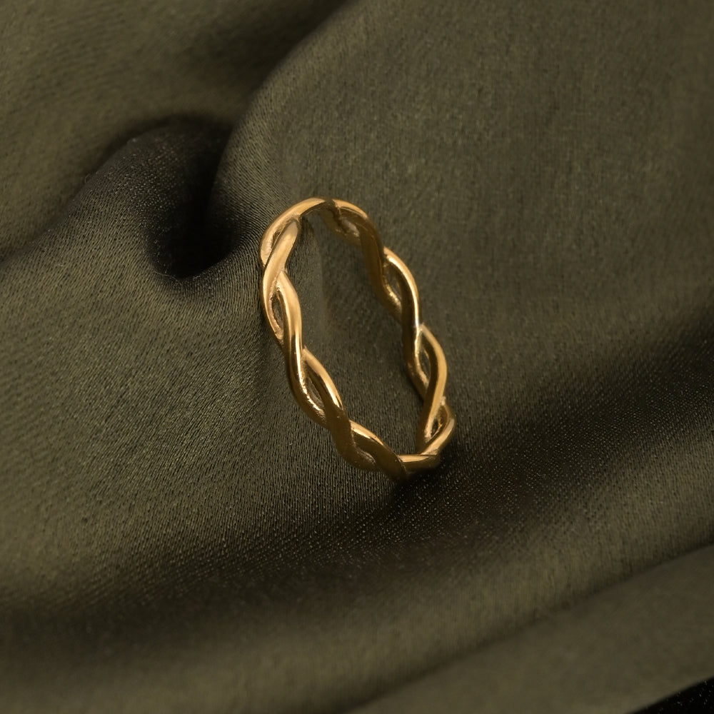 Gold-tone Entwined Ring