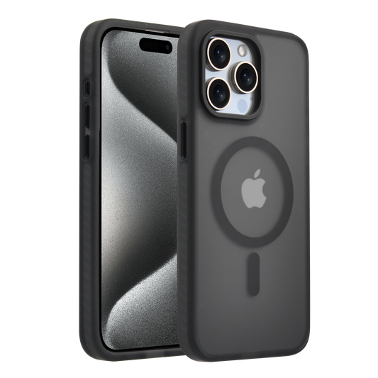 Pulse TPU TPE PC shockproof case for iPhone 15 Pro Max-Light Blue